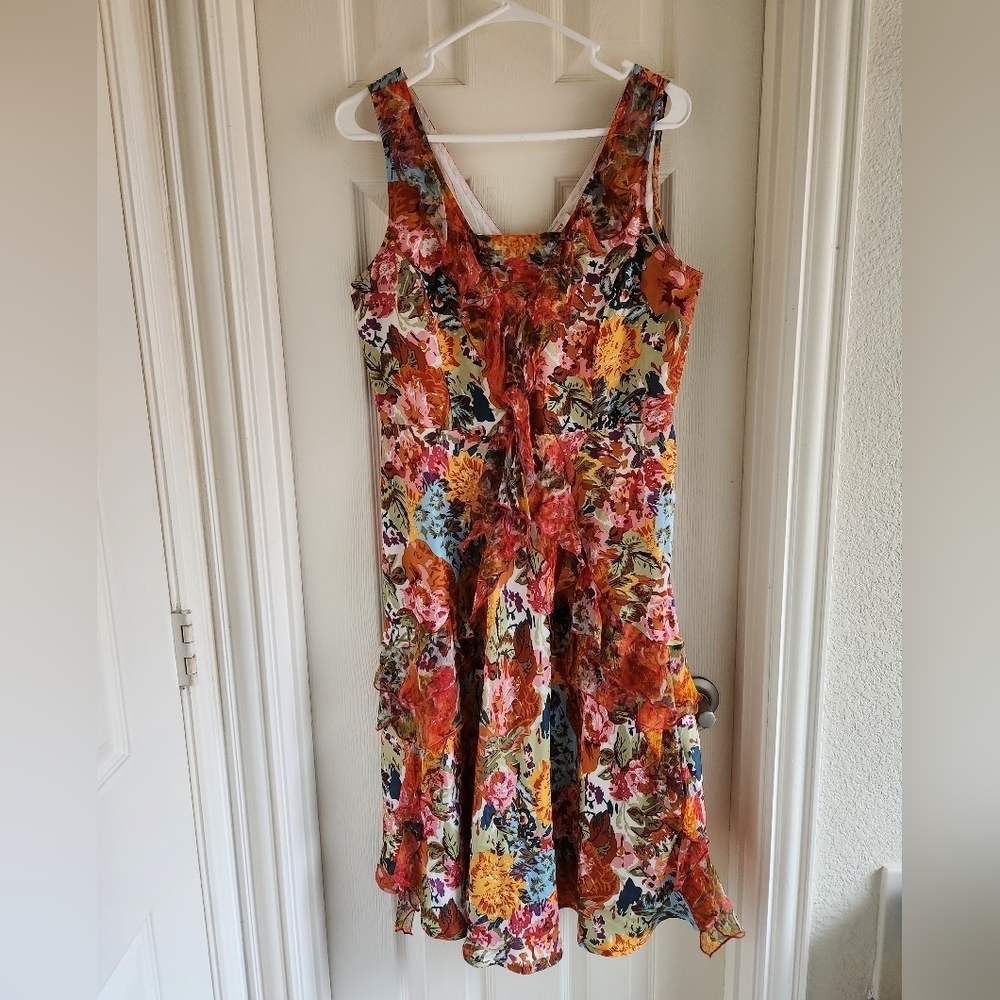 Sundance Silk Floral‎ Dress Size 6
